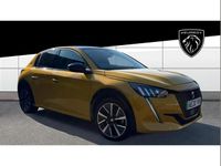 Used Peugeot e-208 GTi 100 kW (136 HP) 2020 Yellow Hatchback