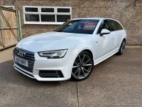 Used Audi A4 S-Line 150 HP (110 kW) 2017 White Estate