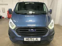 Used Ford Transit Custom Limited 130 HP (95 kW) 2021 Blue Van