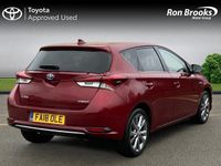 Used Toyota Auris Hybrid 2018 Red Hatchback