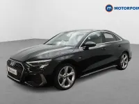 Used Audi A3 S-Line 150 HP (110 kW) 2020 Black Sedan