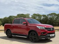 Used SsangYong Musso 181 HP (133 kW) 2018 Red Pickup