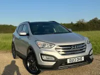 Used Hyundai Santa Fe Premium SE 197 HP (144 kW) 2013 Silver SUV