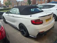 Used BMW 220 M Sport 2015 White Cabriolet