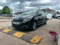 Used Peugeot 208 Active 82 HP (60 kW) 2015 Black Hatchback