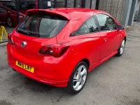 Used Vauxhall Corsa SRi 100 HP (73 kW) 2015 Red Hatchback