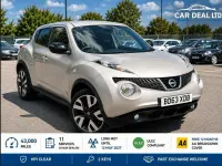 Used Nissan Juke N-TEC 2013 Silver SUV