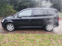 Used VW Touran 140 HP (102 kW) 2014 Black MPV