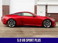 Used Lexus LC 500 Sport Line 2017 Red Coupe