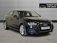Used Audi A3 S-Line 150 HP (110 kW) 2020 Black Sedan