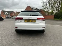 Begagnad Audi A3 Sport 150 HK (110 kW) 2016 Vit Halvkombi