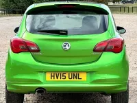 Used Vauxhall Corsa Edition 101 HP (74 kW) 2015 Green Hatchback