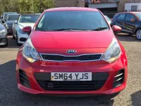 Used Kia Rio 83 HP (61 kW) 2015 Red Hatchback