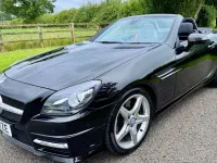 Used Mercedes SLK350 AMG 306 HP (225 kW) 2013 Black Cabriolet