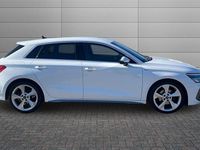 Used Audi A3 S-Line 110 HP (80 kW) 2023 White Sedan