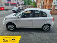 Used Nissan Micra Acenta 2014 White Hatchback