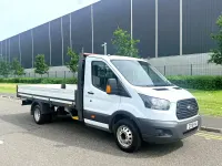 Used Ford Transit 130 HP (95 kW) 2018 White Cabriolet