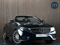 Used Mercedes E400 AMG Line Premium Plus 2020 Blue Cabriolet