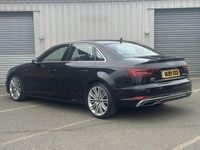 Used Audi A4 S-Line 190 HP (139 kW) 2019 Black Sedan