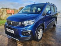 Used Peugeot Rifter Allure 110 HP (80 kW) 2019 Blue MPV