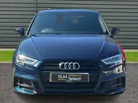 Used Audi A3 Sportback Black Edition 116 HP (85 kW) 2019 Blue Hatchback