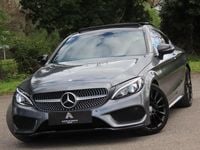 Used Mercedes C220 AMG Line Premium 170 HP (125 kW) 2016 Grey Coupe