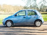 Begagnad Nissan Micra S 79 HK (58 kW) 2006 Blå Halvkombi