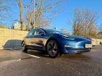 Used Tesla Model 3 Standard Range 177 kW (241 HP) 2019 Blue Sedan