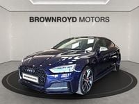 Used Audi S5 Sportback Design 354 HP (260 kW) 2018 Blue Hatchback