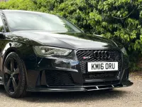 Used Audi RS3 Black Edition 2016 Black Sedan