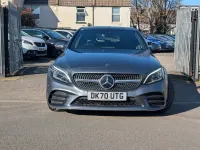 Used Mercedes C220 AMG Line Premium 194 HP (142 kW) 2021 Grey Sedan