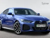 Used BMW i4 M Sport 246 kW (335 HP) 2022 Blue Sedan