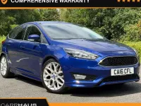 Used Ford Focus Zetec 2016 Blue Hatchback