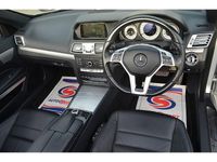 Used Mercedes E350 AMG line 2017 Silver Cabriolet