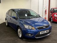 Used Ford Focus Titanium 2008 Blue Hatchback