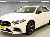 Used Mercedes A250 AMG line 2021 White Hatchback
