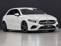 Used Mercedes A180 AMG line 116 HP (85 kW) 2019 White Hatchback