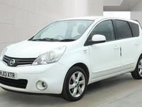 Begagnad Nissan Note N-TEC 2013 Vit Halvkombi