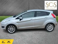 Used Ford Fiesta Titanium 2017 Silver Hatchback