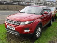 Used Land Rover Range Rover evoque Pure 2014 Red SUV