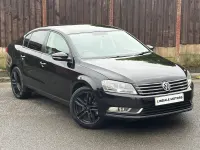 Used VW Passat S 2014 Black Sedan