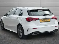 Used Mercedes A200 AMG Line Premium Plus 148 HP (108 kW) 2019 Polar white Hatchback