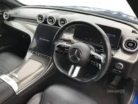 Used Mercedes C220 AMG Line Premium 197 HP (144 kW) 2022 Blue Estate