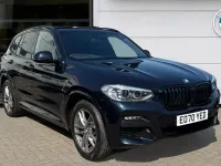 Used BMW X3 M Sport 187 HP (137 kW) 2020 Black SUV