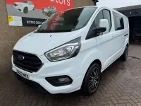 Used Ford Transit Custom Limited 130 HP (95 kW) 2022 White Van