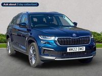 Used Skoda Kodiaq SE L Executive 150 HP (110 kW) 2022 Blue SUV