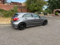 Used Mercedes A160 AMG line 102 HP (75 kW) 2017 Grey Hatchback