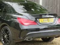Used Mercedes CLA220 AMG 170 HP (125 kW) 2014 Black Coupe
