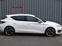 Used Cupra Leon 150 HP (110 kW) 2024 White Hatchback