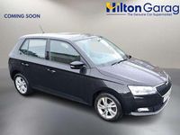Used Skoda Fabia SE 95 HP (69 kW) 2021 Black Hatchback